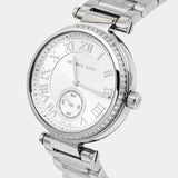 Michael Kors Skylar Silver Dial Silver Steel Strap Watch for Women - MK5866