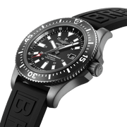 Breitling Superocean 44mm Special Volcano Black Dial Black Rubber Strap Watch for Men - M17393131B1S1