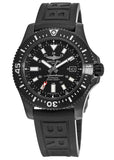 Breitling Superocean 44mm Special Volcano Black Dial Black Rubber Strap Watch for Men - M17393131B1S1