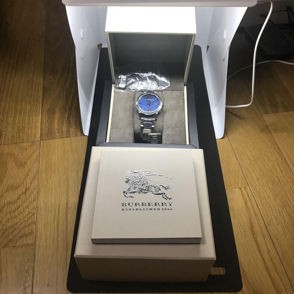 613 稼働 BURBERRY メンズ 時計 BU9031 ノバチェック ブルー バーバリー/Burberry/時計/THE CITY/メンズ/BU9031/ブルーダイヤル