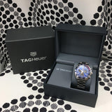 Tag Heuer Formula 1 Red Bull Racing Chronograph Blue Dial Silver Steel Strap Watch for Men - CAZ101AK.BA0842