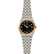 Tudor Royal Automatic Black Dial Two Tone Steel Strap Watch for Men - M28603-0003