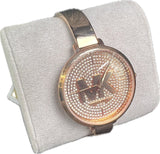 Michael Kors Blakley Crystals Rose Gold Dial Rose Gold Steel Strap Watch for Women - MK3631