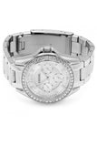 Fossil Riley Multifunction Silver Dial Silver Steel Strap Watch for Women - ES3202