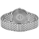 Emporio Armani Kappa Quartz Grey Dial Silver Mesh Bracelet Watch For Men - AR11068