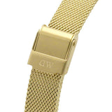 Daniel Wellington Classic Petite Evergold White Dial Gold Mesh Bracelet Watch For Women - DW00100350