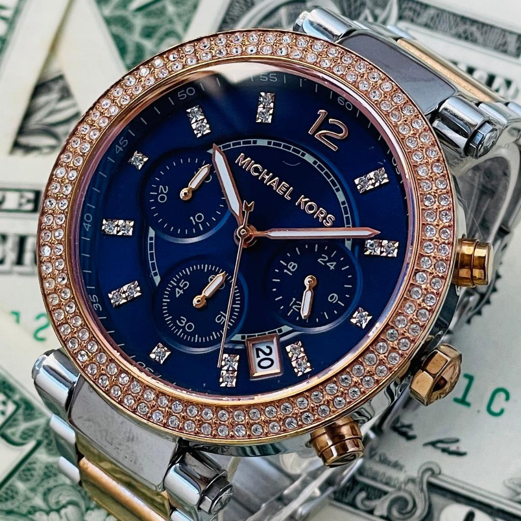 Kors Runway Michael Kors Damenuhr Blau Michael Kors Watches Under