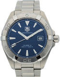 Tag Heuer Aquaracer Blue Dial Watch for Men - WAY2112.BA0928