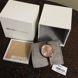 Michael Kors Blakley Crystals Rose Gold Dial Rose Gold Steel Strap Watch for Women - MK3631