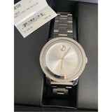 Movado Bold Diamonds Silver Dial Silver Steel Strap Watch for Women - 3600149