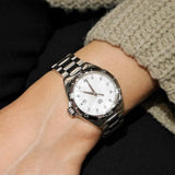 Tag Heuer Formula 1 Diamonds Mother Of Pearl White Dial Silver Steel Strap Watch for Women - WBJ1419.BA0664