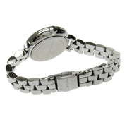 Marc Jacobs Sally White Dial Silver Steel Strap Watch for Women - MBM8642