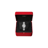 Cartier Ballon Bleu De Cartier Diamonds White Dial Silver Steel Strap Watch for Women - W4BB0015