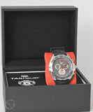 Tag Heuer Formula 1 Manchester United Special Edition Gray Dial Black Silicone Strap Watch untuk Pria - CAZ101M.FT8024