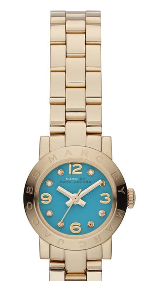MARC BY JACOBS LUXURY GOLD OCEAN FACE WATCH MBM3229 Marc by Marc Jacobs Wrist Watch Gold Plated Black Dial  main image 4
