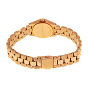 Marc Jacobs Dinky Rose Gold Dial Rose Gold Steel Strap Watch for Women - MBM3200