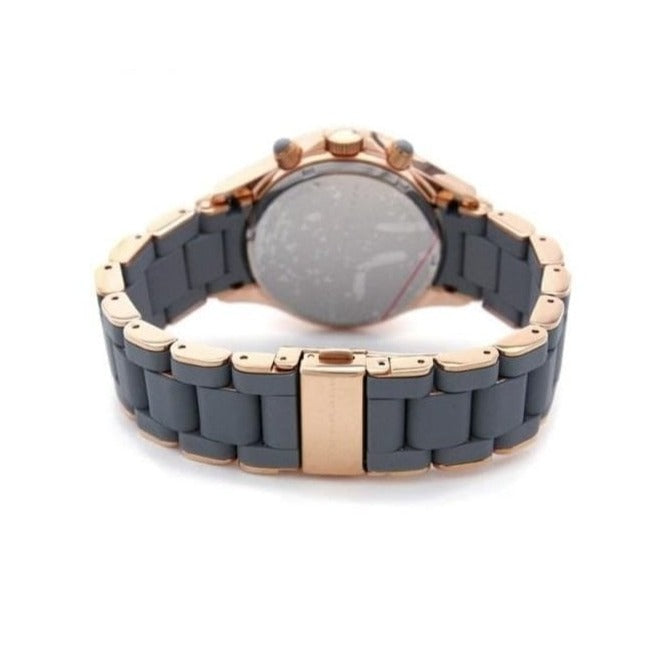 Marc Jacobs Rock Chronograph Grey Dial Grey Silicone Strap  display picture 3