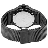 Maserati Potenza Quartz Blue Dial Grey Mesh Bracelet Watch For Men - R8853108005