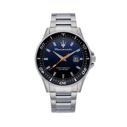 Maserati SFIDA Quartz Bue Dial Stainless Steel Watch For Men - R8853140001