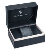 Maserati Epoca Chronograph Blue Dial Brown Leather Strap Watch For Men - R8871618014