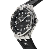 Maurice Lacroix Aikon Venturer Black Dial Black Rubber Strap Watch for Men - AI6058-SS001-330-1