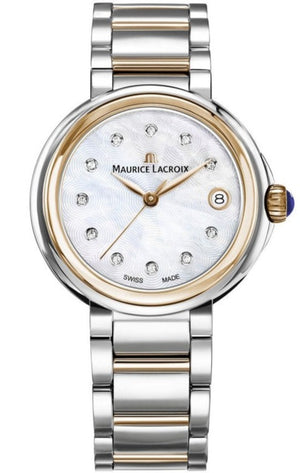 Maurice Lacroix Fiaba Mother of Pearl Dial Two Tone Steel Strap Watch for Women - FA1007-PVP13-170-1