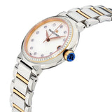 Maurice Lacroix Fiaba Date Diamonds White Mother of Pearl Dial Two Tone Steel Strap Watch for Women - FA1007-PVP23-170-1