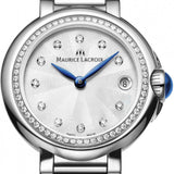 Maurice Lacroix Fiaba Diamonds Mother of Pearl Dial Silver Steel Strap Watch for Women - FA1004-SD502-170-1