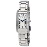 Maurice Lacroix Fiaba Diamonds White Dial Silver Steel Strap Watch for Women - FA2164-SD532-118