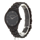 Michael Kors Lauryn Quartz Black Dial Black Steel Strap Watch For Women - MK4337