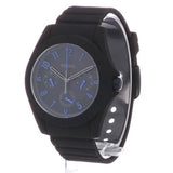 Fossil Popstastic Sport Black Dial Black Rubber Strap Watch for Men - FS5222