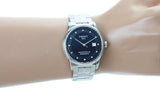 Jam Tangan Pria Tissot T Classic Luxury Powermatic 80 Dial Hitam Tali Baja Perak - T086.408.11.056.00