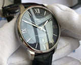 Jam Tangan Pria Tissot Chemin Des Tourelles Powermatic 80 Black Dial Black Leather Strap - T099.407.16.058.00