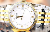 Tissot T Classic Bridgeport Silver Dial Two Tone Mesh Gelang Jam Tangan Untuk Pria - T097.410.22.038.00