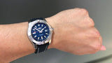 Breitling Avenger Automatic 43 Blue Dial Blue Nylon Strap Watch for Men - A17318101C1X1