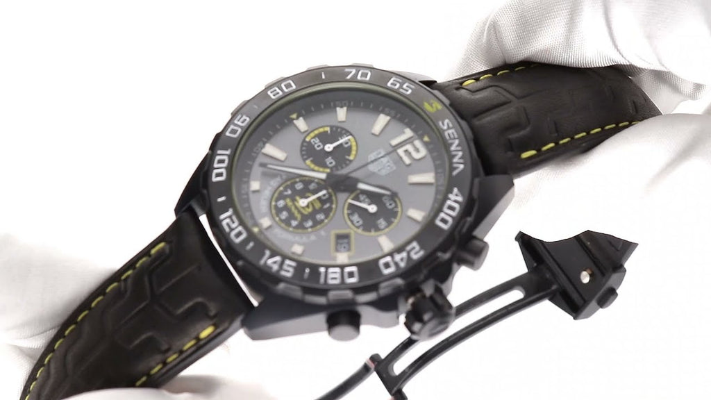 TAG HEUER FORMULA 1 X SENNA ref CAZ101AJ.FC6487 unboxing and