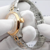 Jam Tangan Tissot T Classic Le Locle Automatic Silver Dial Two Tone Steel Strap untuk Wanita - T006.207.22.038.00