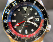 Seiko 5 Sports Special Edition Automatic Grey Dial Silver Steel Strap Watch For Men - SSK019K1