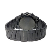 Marc Jacobs Larry Chronograph Black Dial Black Steel Strap Watch for Men - MBM5052