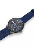 Tommy Hilfiger Austin Quartz Blue Dial Blue Rubber Strap Watch for Men - 1791635