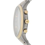 Emporio Armani Renato Chronograph Silver Dial Two Tone Steel Strap Watch For Men - AR11076