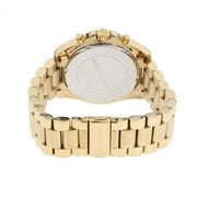 Michael Kors Bradshaw Brown Dial Gold Steel Strap Watch for Women - MK5502