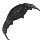 Fossil The Minimalist Black Dial Black Steel Strap Watch for Men - FS5308