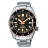 Seiko Prospex Sea Diver Automatic Brown Dial Silver Steel Strap Watch For Men - SPB240J1