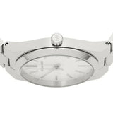 Michael Kors Channing Three Hand Silver Dial Silver Steel Strap Watch For Women - MK6626