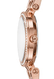 Michael Kors Darci Analog Mother of Pearl Dial Rose Gold Steel Strap Watch For Women - MK3832