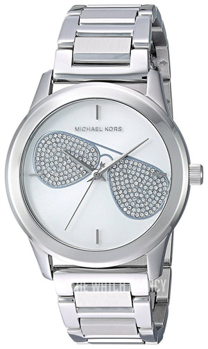 Michael Kors Harman Analog Silver Dial Silver Steel Strap Watch For Women - MK3672