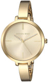 Michael Kors Jaryn Quartz Gold Dial Gold Steel Strap Watch For Women - MK3734