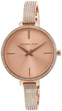 Michael Kors Jaryn Quartz Rose Gold Dial Rose Gold Steel Strap Watch For Women - MK3785