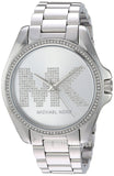 Michael Kors Bradshaw Quartz Silver Dial Silver Steel Strap Watch For Women - MK6554